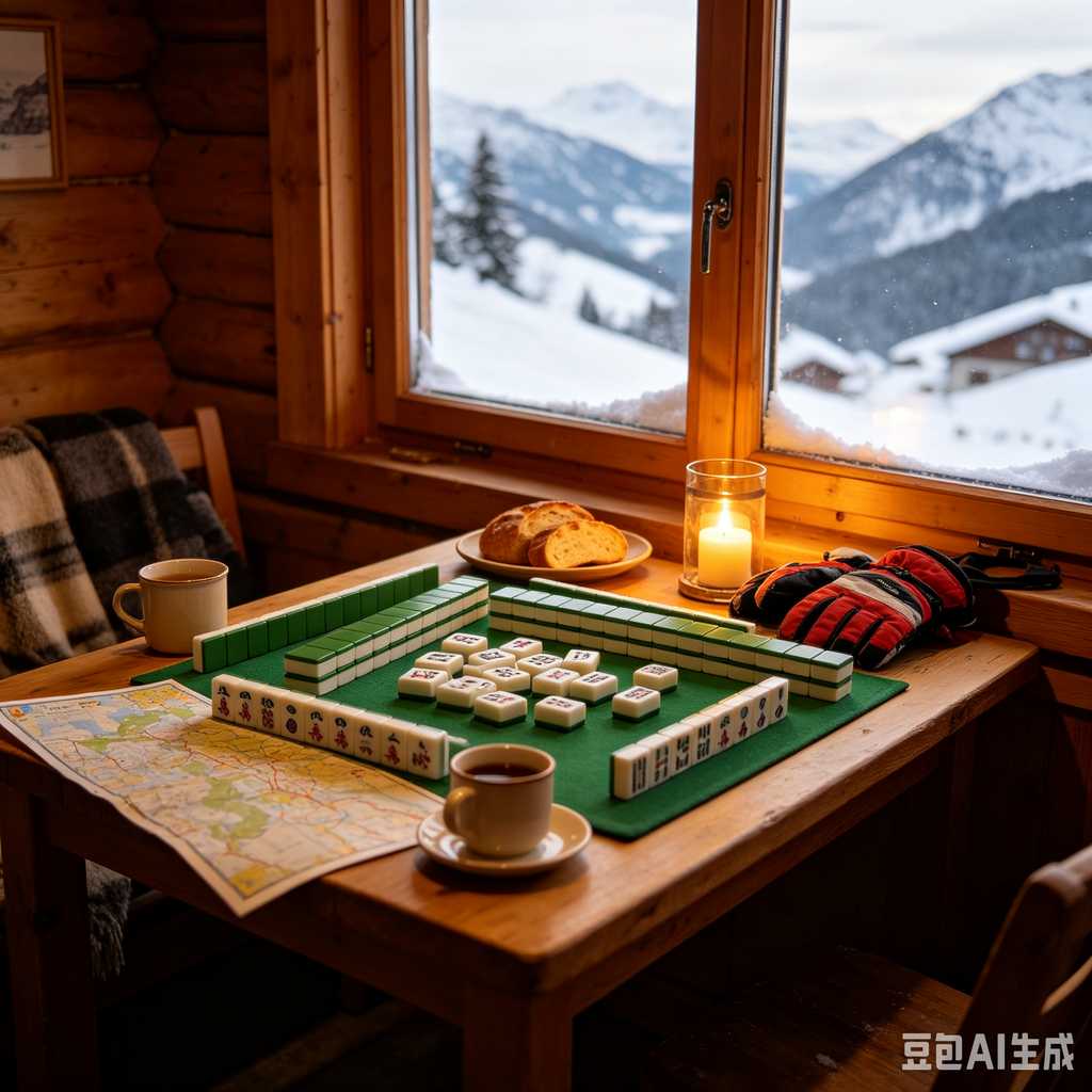 unique decoration mahjong tiles