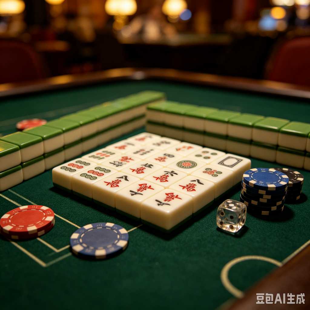 classic text mahjong set